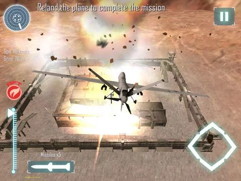 Изображение игры: Drone Strike: Zombie Warfare 3D Flight Sim