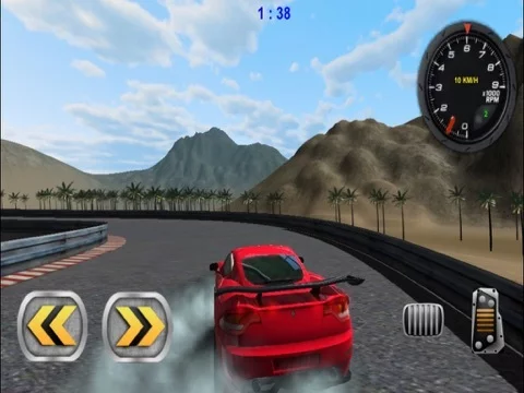 Изображение игры: 3D Stunt Car Race - eXtreme Racing Stunts Cars Driving Drift Games