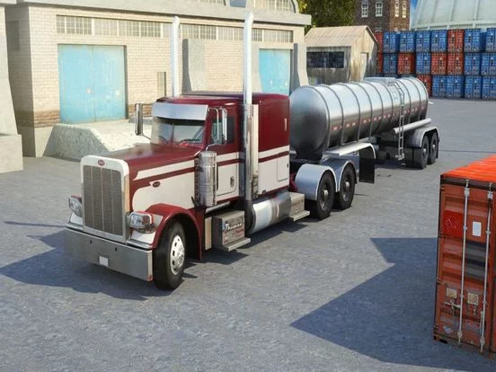 Изображение игры: 3D Semi Truck Parking Simulator 2017