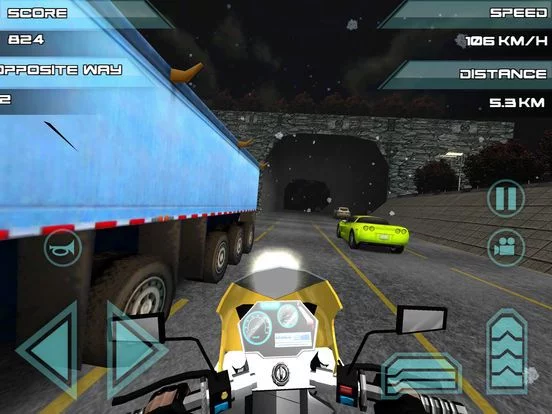 Изображение игры: 3D FPV Motorcycle Racing - VR Racer Edition