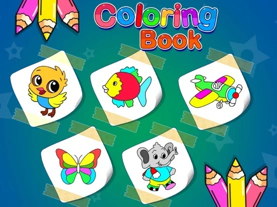 Изображение игры: My Coloring Book - All In one