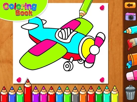 Изображение игры: My Coloring Book - All In one