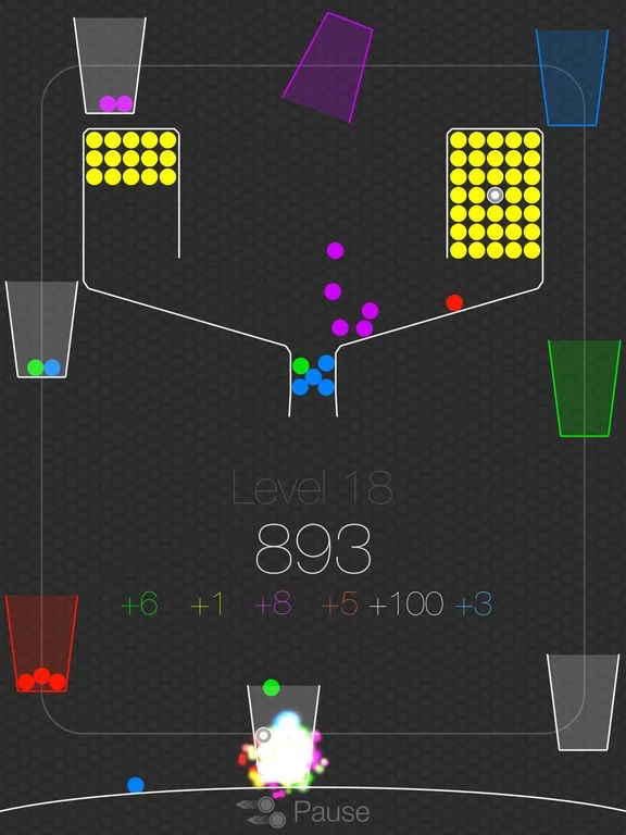 Изображение игры: 100 Balls