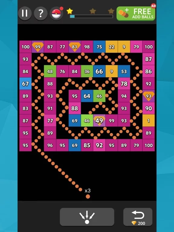 Изображение игры: Balls Brick Breaker