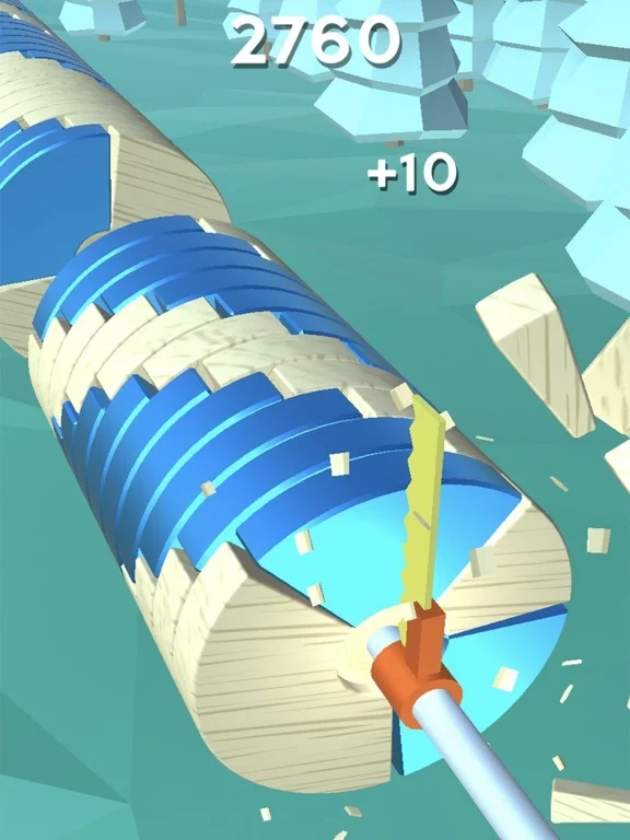 Изображение игры: Wood Cutter!