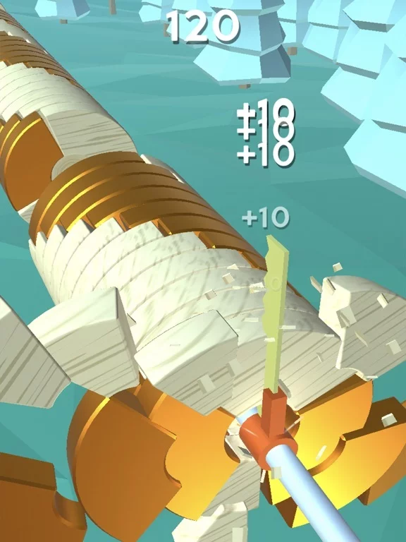 Изображение игры: Wood Cutter!