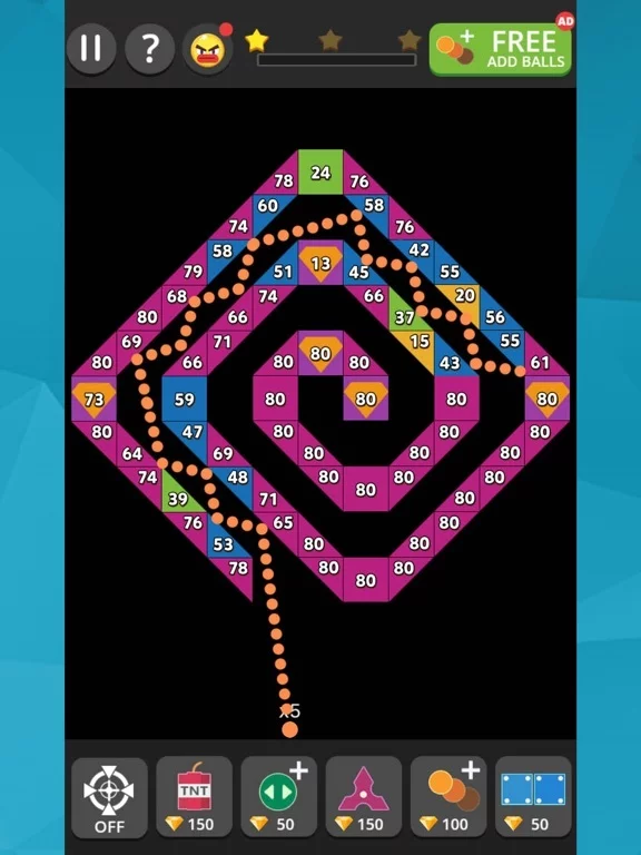 Изображение игры: Balls Brick Breaker
