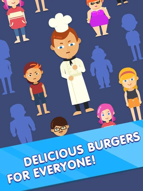 Изображение игры: Burger Chef Idle Game
