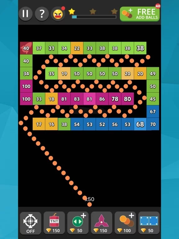 Изображение игры: Balls Brick Breaker