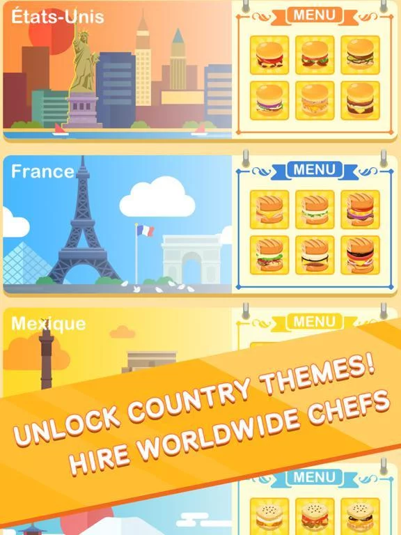Изображение игры: Burger Chef Idle Game