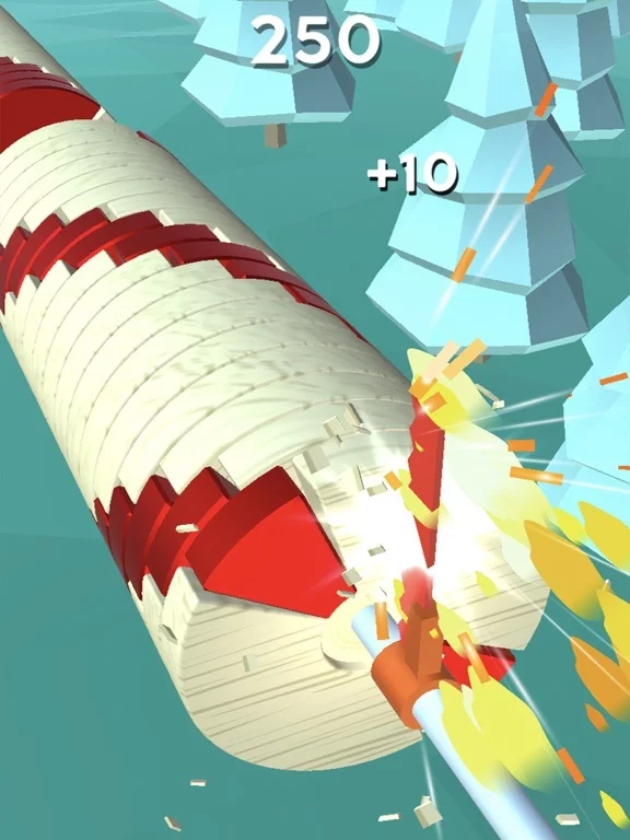 Изображение игры: Wood Cutter!