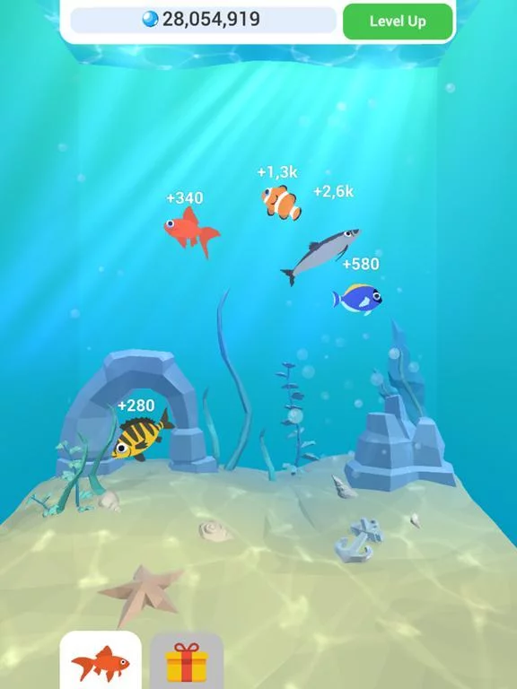 Изображение игры: Idle Fish