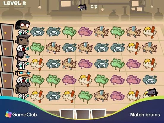 Изображение игры: zombie match defense