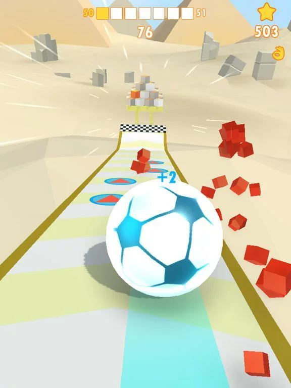 Изображение игры: Wreck It Ball 3D
