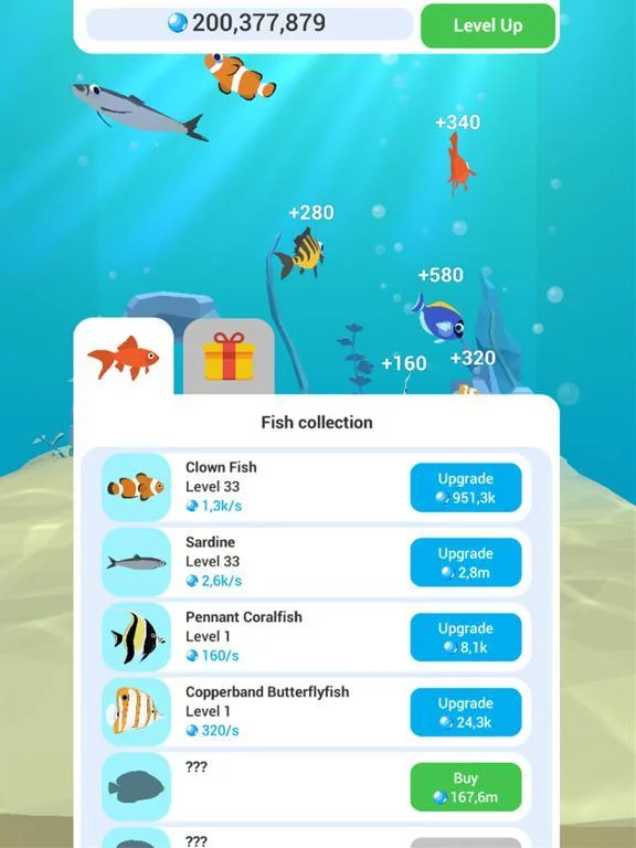 Изображение игры: Idle Fish