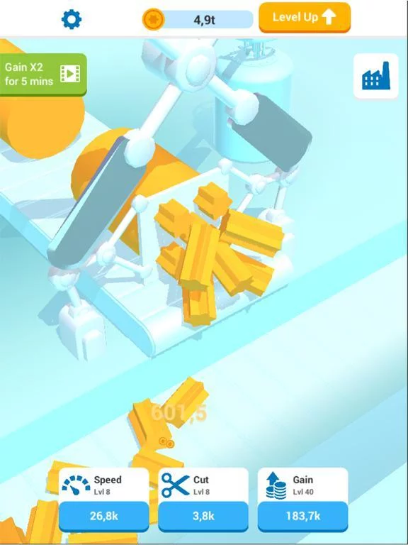 Изображение игры: Idle Slice and Dice