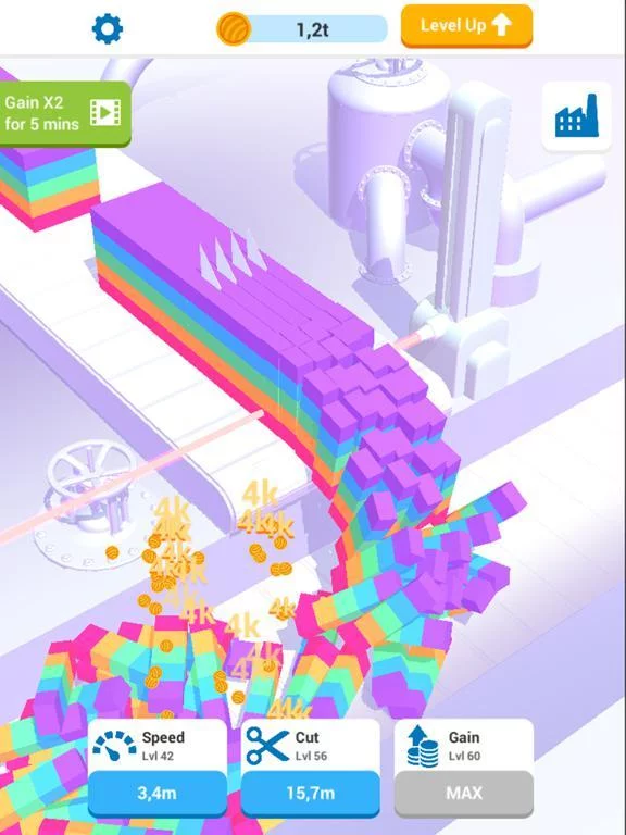 Изображение игры: Idle Slice and Dice