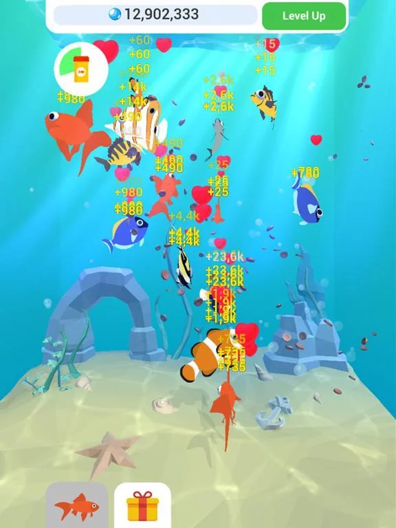 Изображение игры: Idle Fish