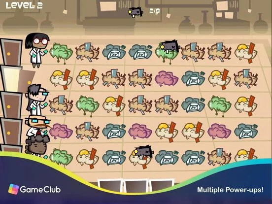 Изображение игры: zombie match defense