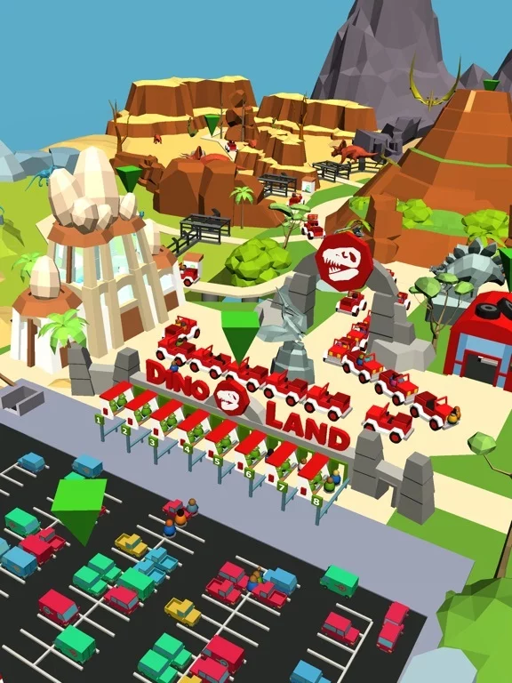 Изображение игры: Idle Dino Park