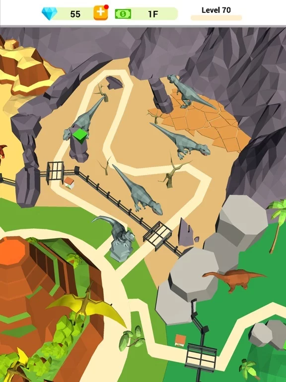 Изображение игры: Idle Dino Park