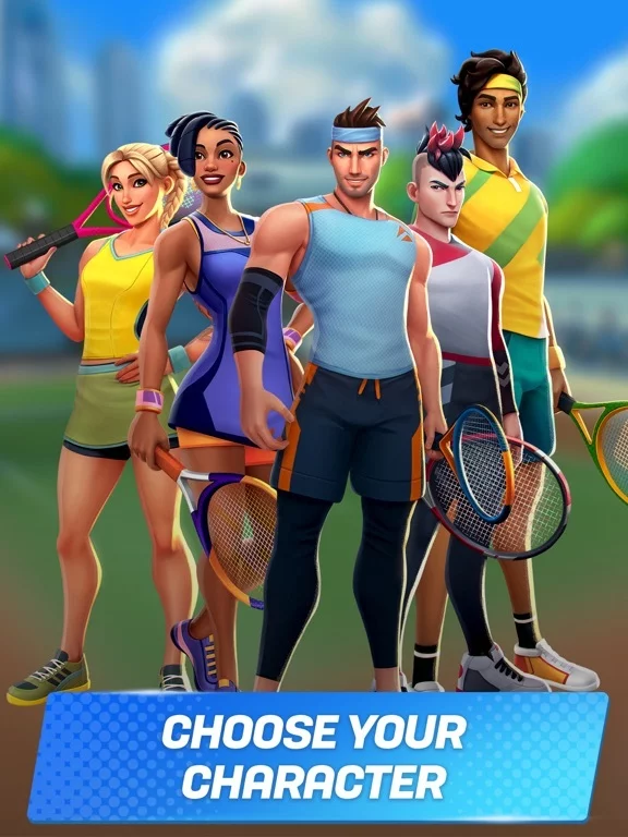 Изображение игры: Tennis Clash: Fun Sports Games