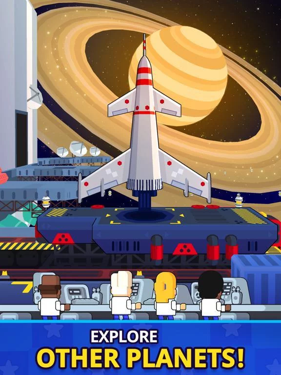 Изображение игры: Rocket Star: Idle Tycoon Games
