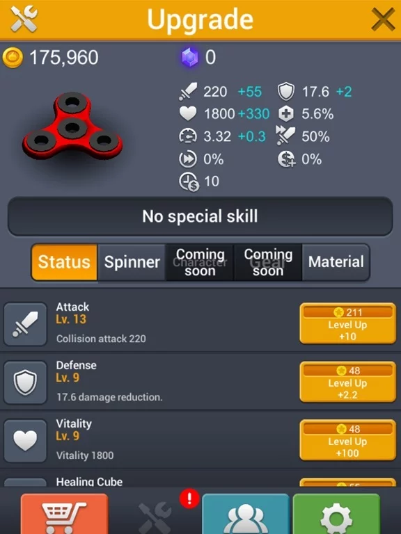 Изображение игры: Fidget Spinner Battle