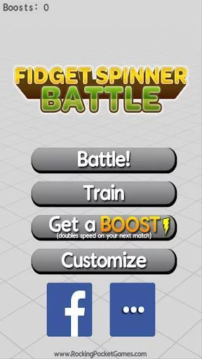 Изображение игры: Fidget Spinner Battle