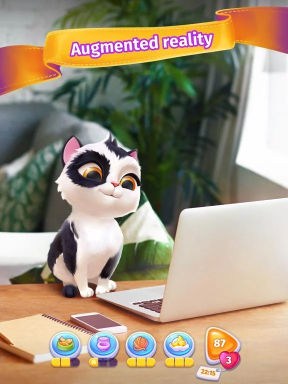 Изображение игры: My Cat - Virtual Pet Game
