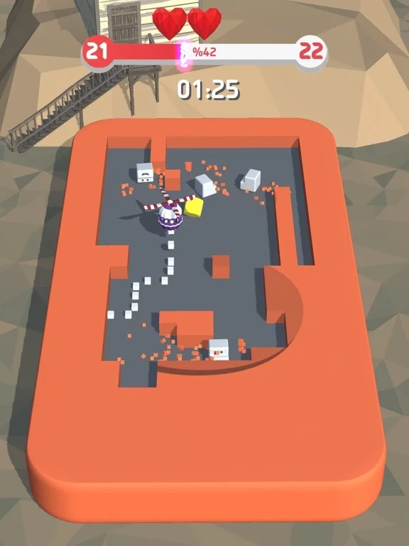Изображение игры: Happy Copter: 3D