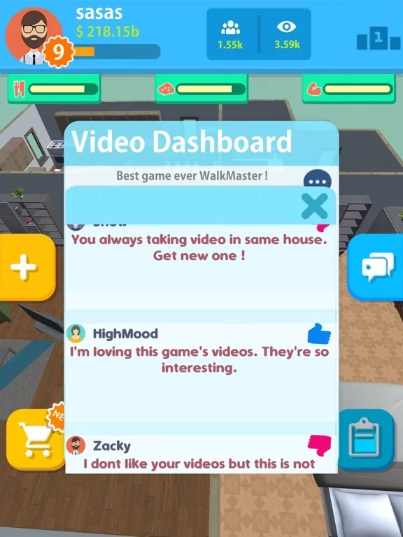 Изображение игры: uTubers.idle