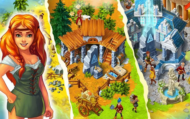 Изображение игры: WORLDS Builder: Farm & Craft