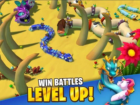 Изображение игры: Snake Rivals - PVP Games