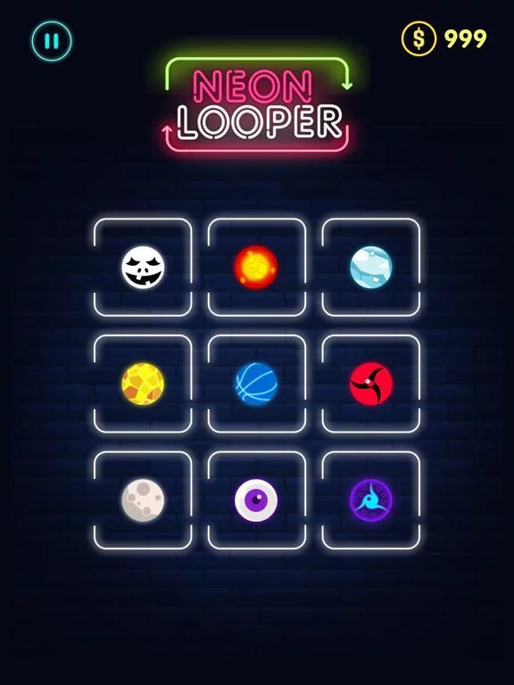 Изображение игры: neon looper