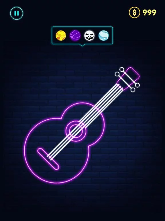 Изображение игры: neon looper