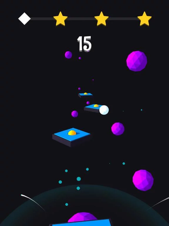 Изображение игры: Music Hop Balls - Jump Action