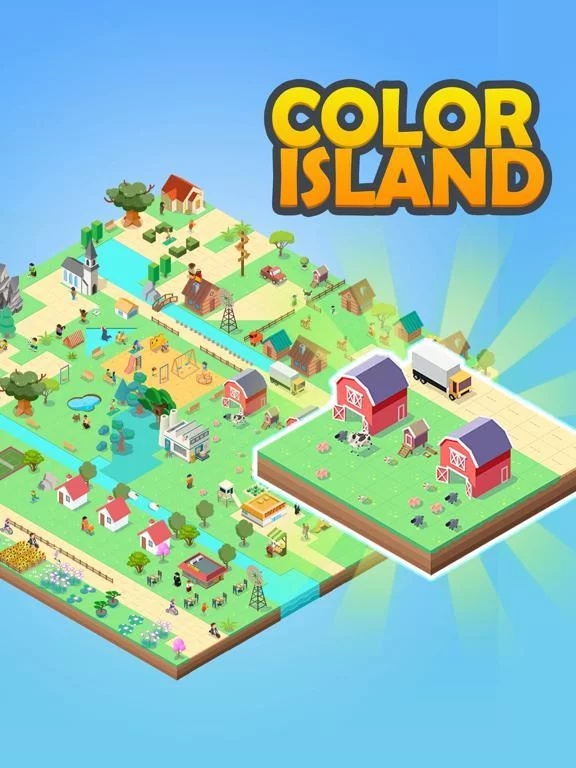 Изображение игры: Color Island