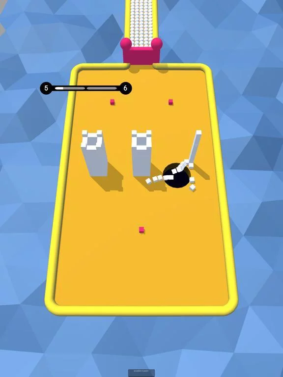 Изображение игры: Hungry Hole 3D - Color Domino