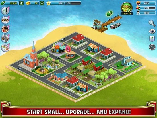 Изображение игры: City Island - Building Tycoon - Citybuilding Sim