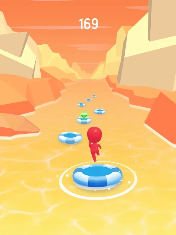 Изображение игры: Hop Race 2