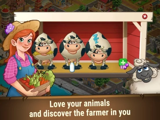 Изображение игры: Farm Dream: Farming Sim Game