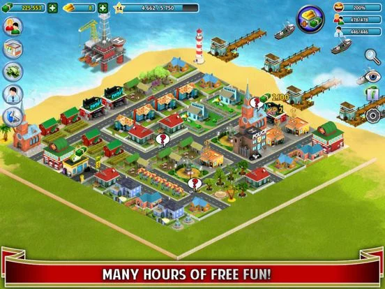 Изображение игры: City Island - Building Tycoon - Citybuilding Sim