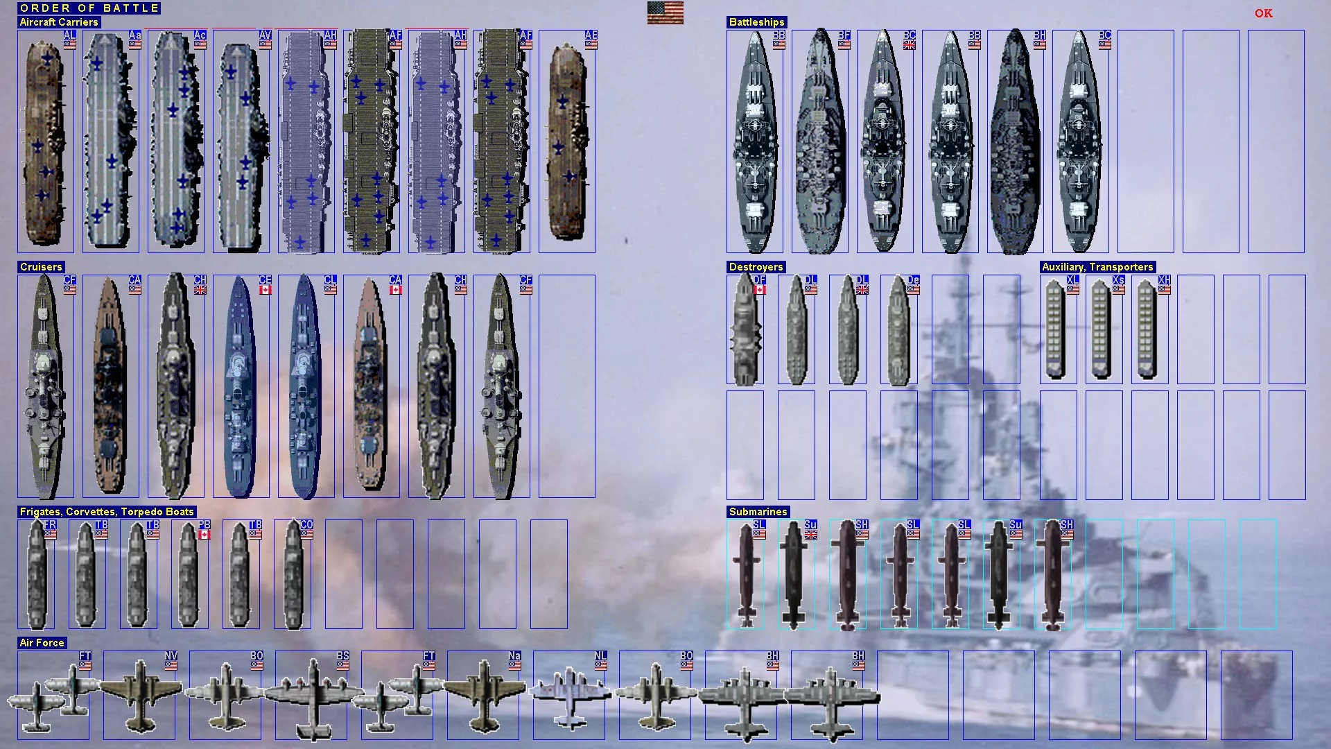 Изображение игры: Battleships and Carriers - Pacific War