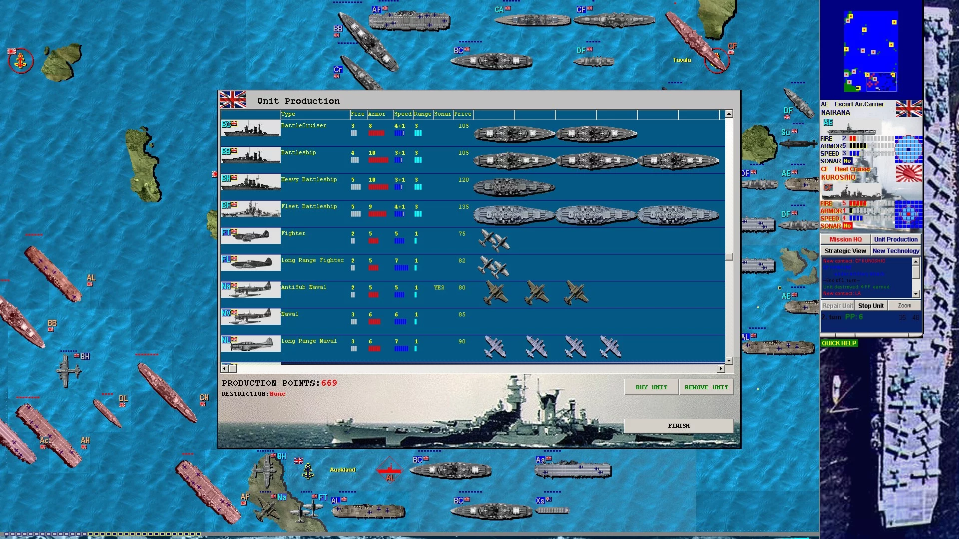 Изображение игры: Battleships and Carriers - Pacific War