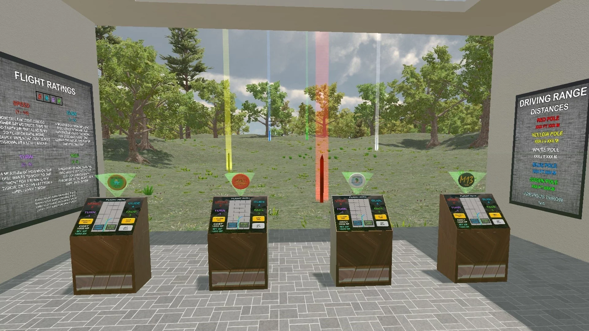 Изображение игры: Disc Golf Adventure VR