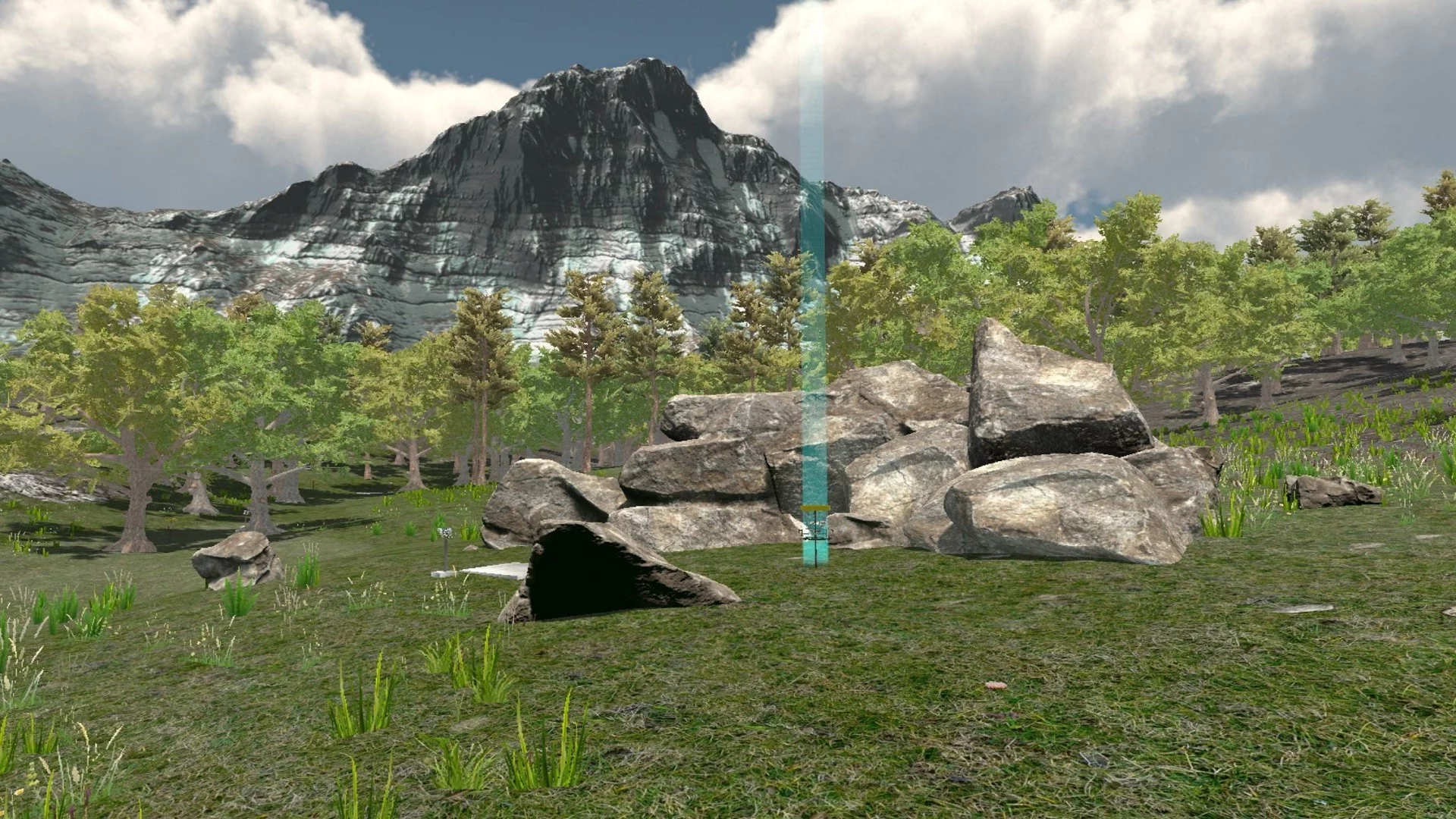 Изображение игры: Disc Golf Adventure VR
