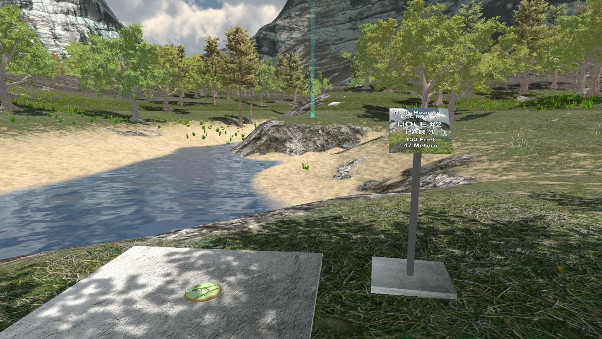 Изображение игры: Disc Golf Adventure VR