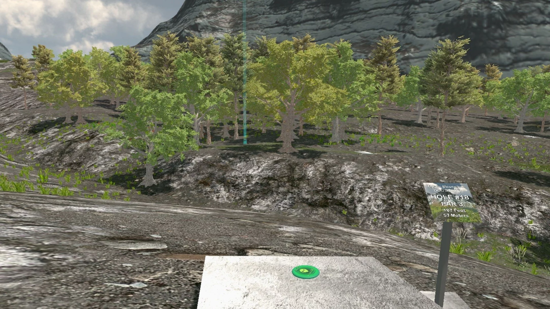 Изображение игры: Disc Golf Adventure VR