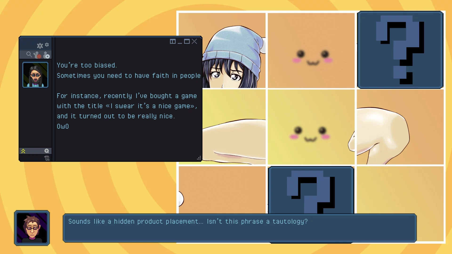 Изображение игры: I (DON'T) HATE HENTAI PUZZLES